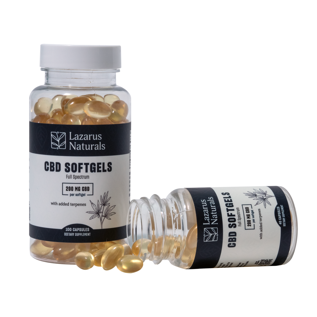 Lazarus Naturals CBD SOFTGELS, 200MG