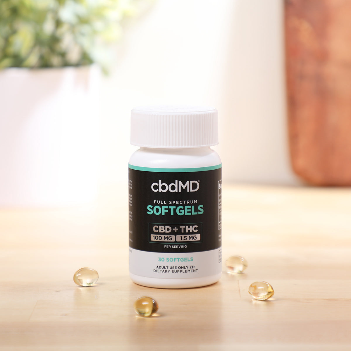 cbdMD Full Spectrum CBD Softgels
