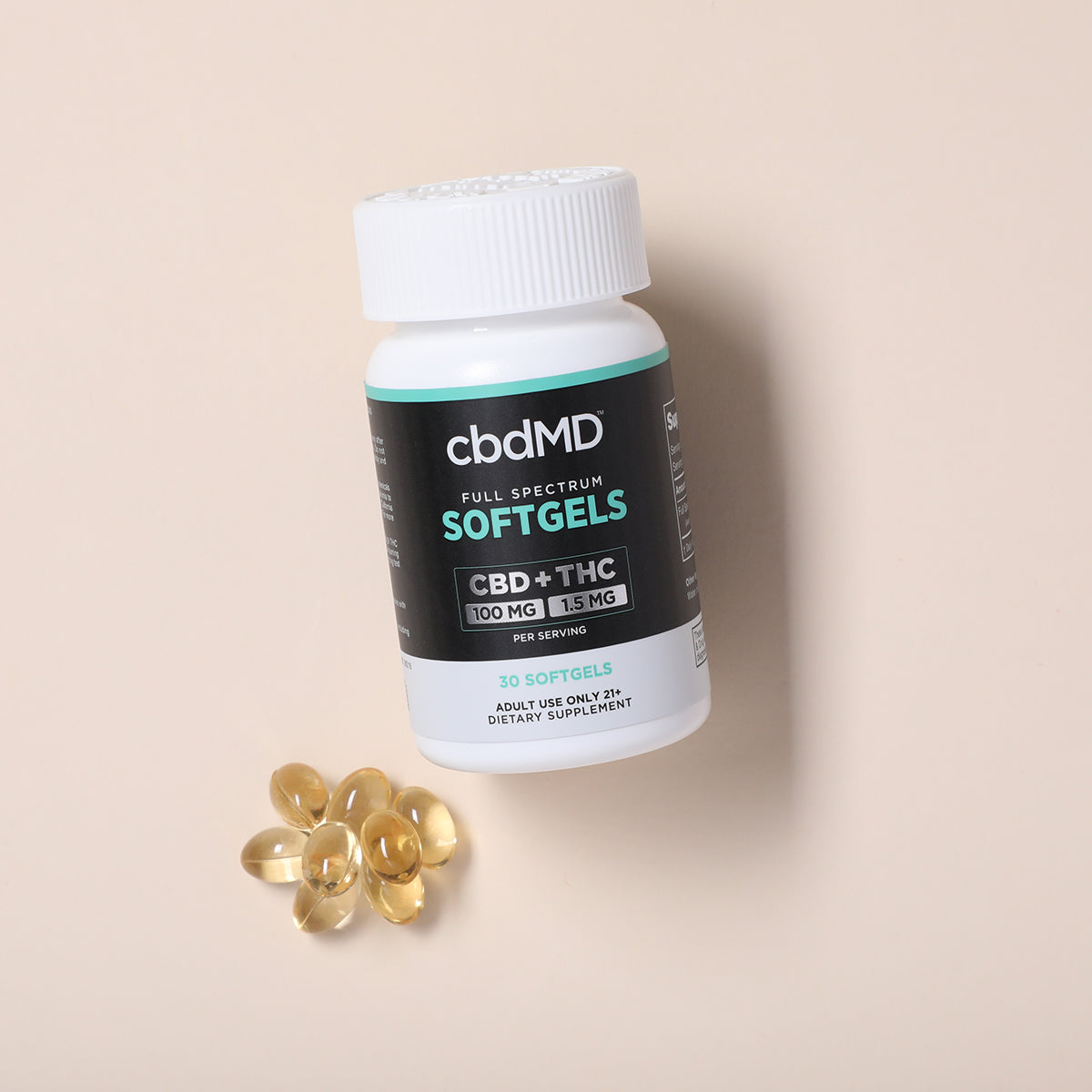 cbdMD Full Spectrum CBD Softgels