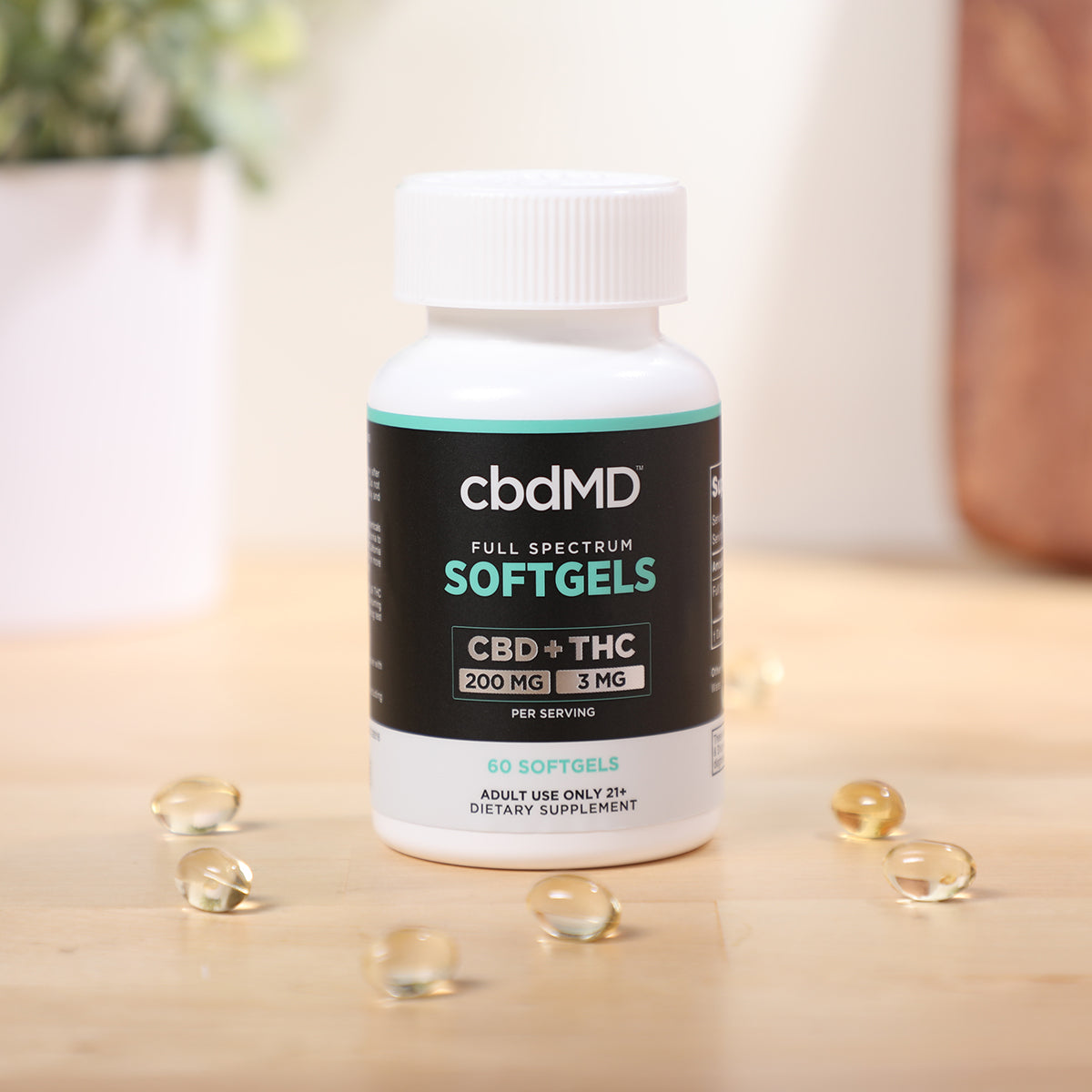 cbdMD Full Spectrum CBD Softgels