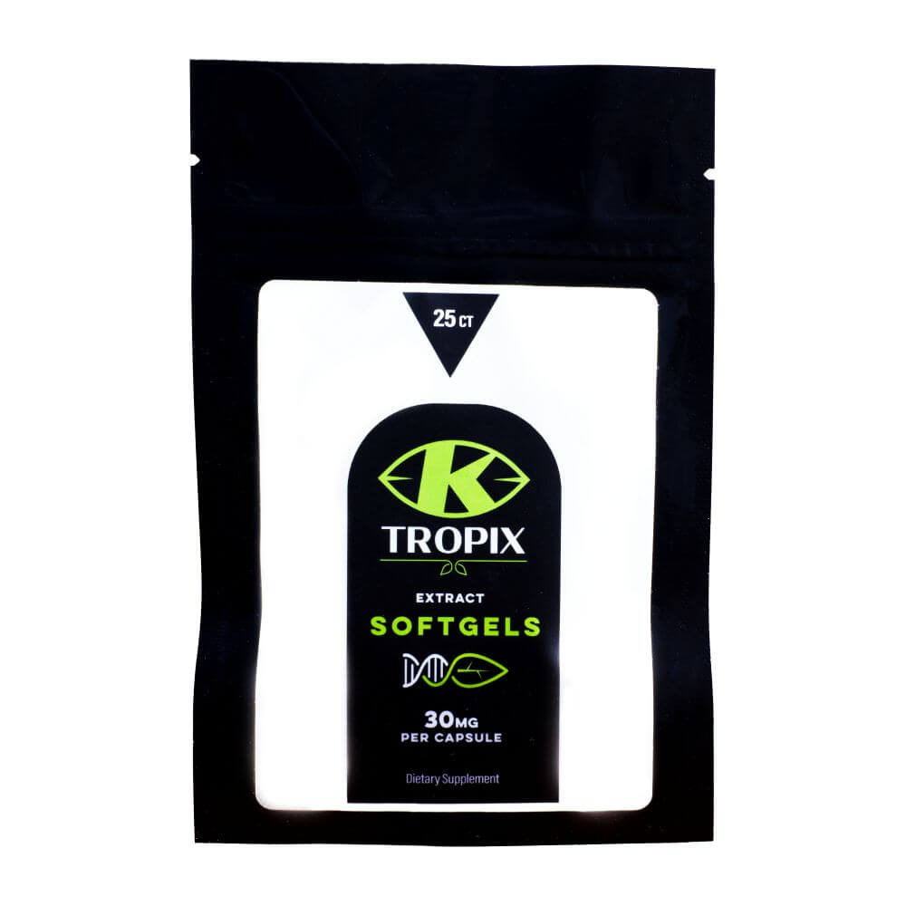Kratom softgels