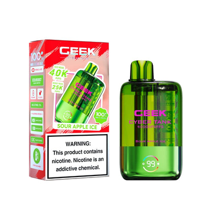 Ceek Cyber Visible Tank 40K Disposable Vape 1100mAh 5% (40000 Puffs) Best Sales Price - Disposables