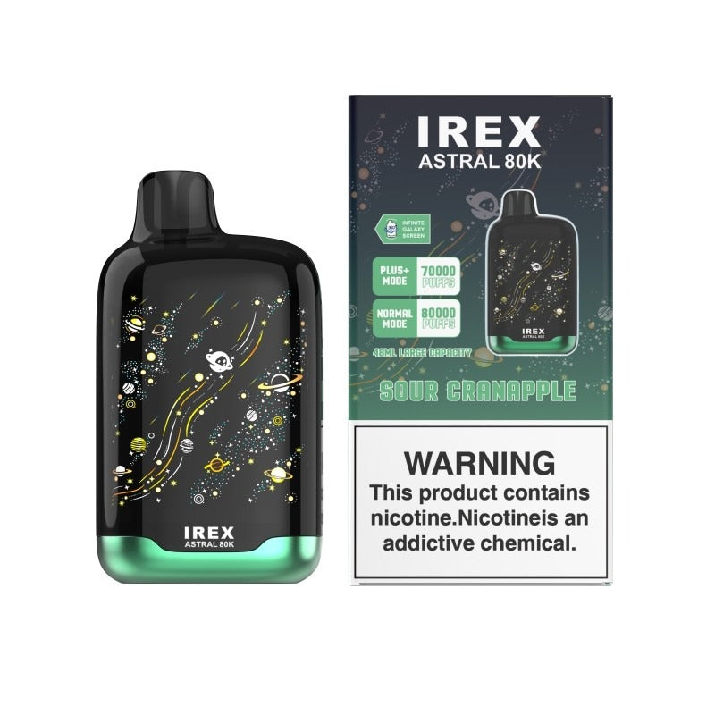 IREX Astral 80K 80000 Puffs Disposable Vape 48ml