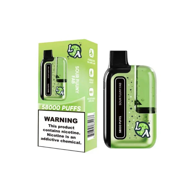L&A Tank 58K Disposable Vape (20ml, 5%) Best Sales Price - Disposables
