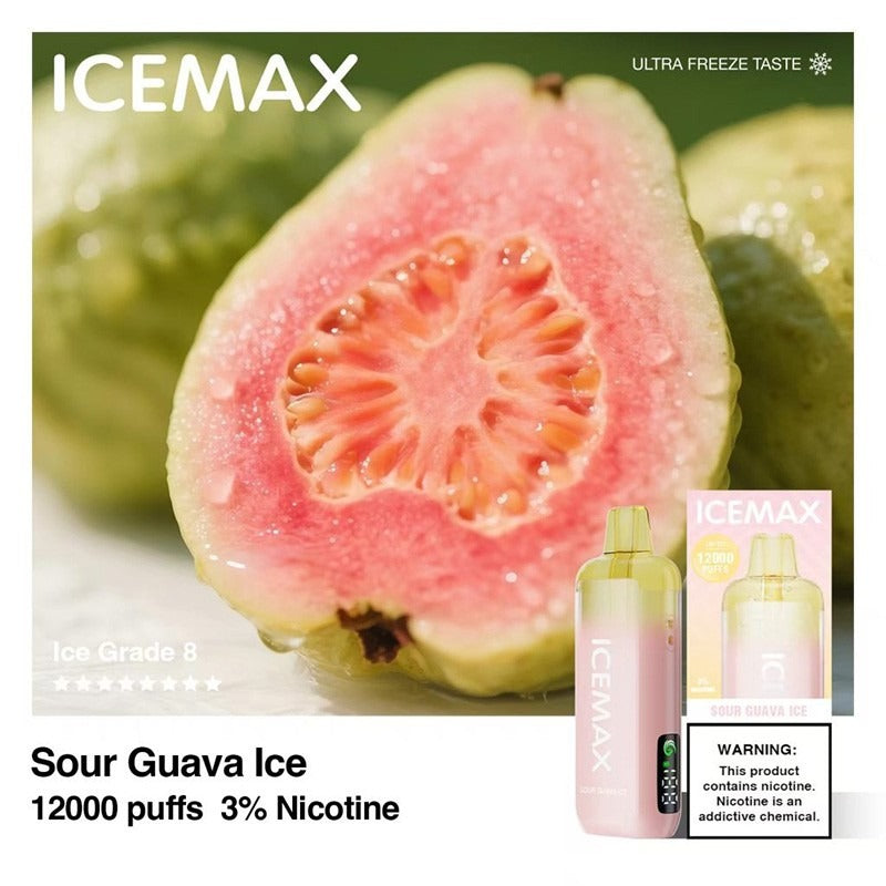 Icemax 12K Disposable Vape 3% 10ml (12000 Puffs)