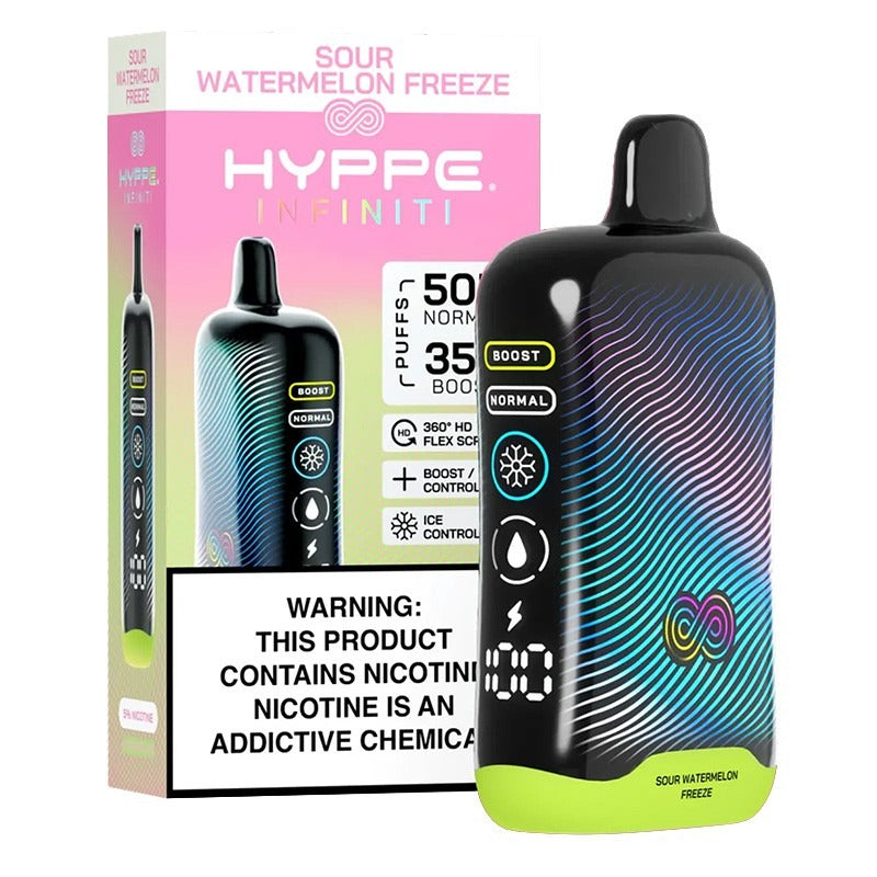 Hyppe Infiniti 50K Puffs Disposable Vape (50000 Puffs)