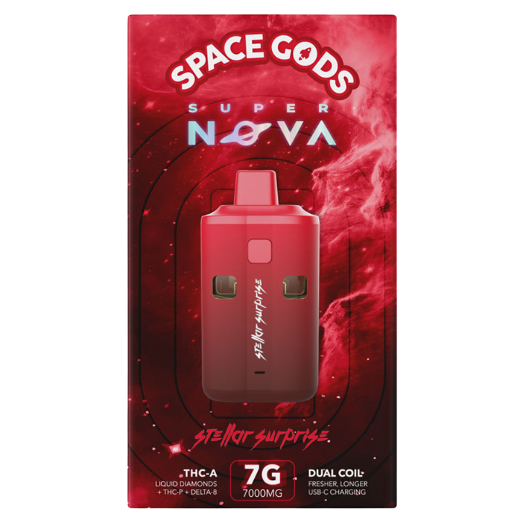 Space Gods Super Nova THC-A Liquid Diamonds Disposable 7G