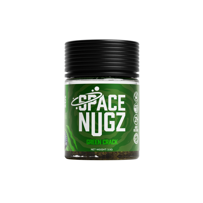 Galaxy Treats Space Nugz THCA Flower - Green Crack