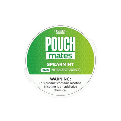 Mates Brand PouchMate Nicotine Pouches (20 Pouches/Can) Best Sales Price - Pouches