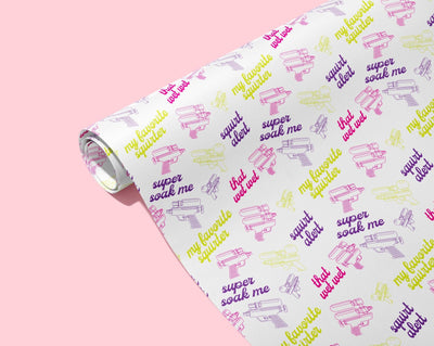🔫 Squirt Alert Naughty Wrapping Paper Best Sales Price - Accessories