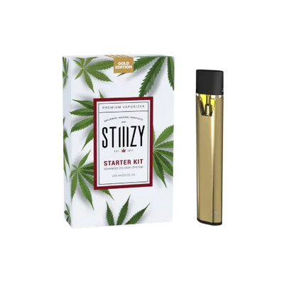 STIIIZY Premium Vaporizer Starter Kit - Gold Edition Best Sales Price - Vaporizers