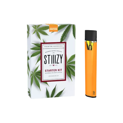 STIIIZY Premium Vaporizer Starter Kit - Neon Orange Edition Best Sales Price - Vaporizers