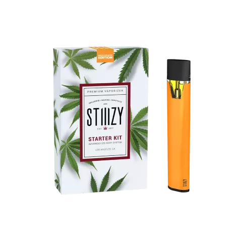 STIIIZY Premium Vaporizer Starter Kit - Neon Orange Edition Best Sales Price - Vaporizers