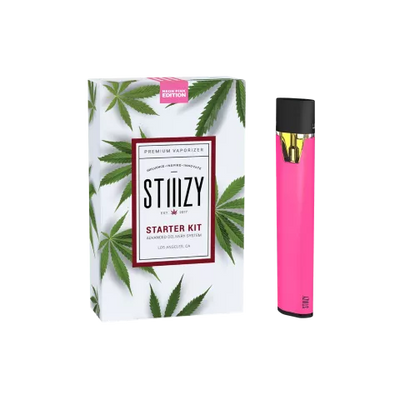 STIIIZY Premium Vaporizer Starter Kit - Neon Pink Edition Best Sales Price - Vaporizers