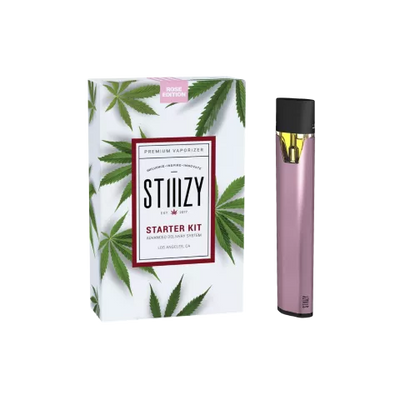 STIIIZY Premium Vaporizer Starter Kit - Rose Edition Best Sales Price - Vaporizers