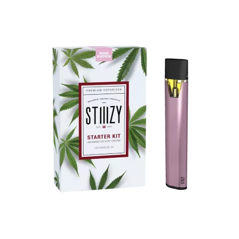 STIIIZY Premium Vaporizer Starter Kit - Rose Edition Best Sales Price - Vaporizers