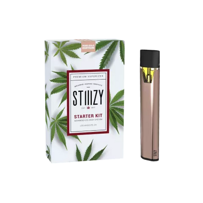 STIIIZY Premium Vaporizer Starter Kit - Rose Gold Edition Best Sales Price - Vaporizers