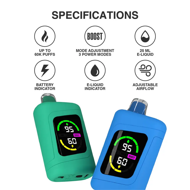 Arctic Mint STLTH 60K Disposable Vape