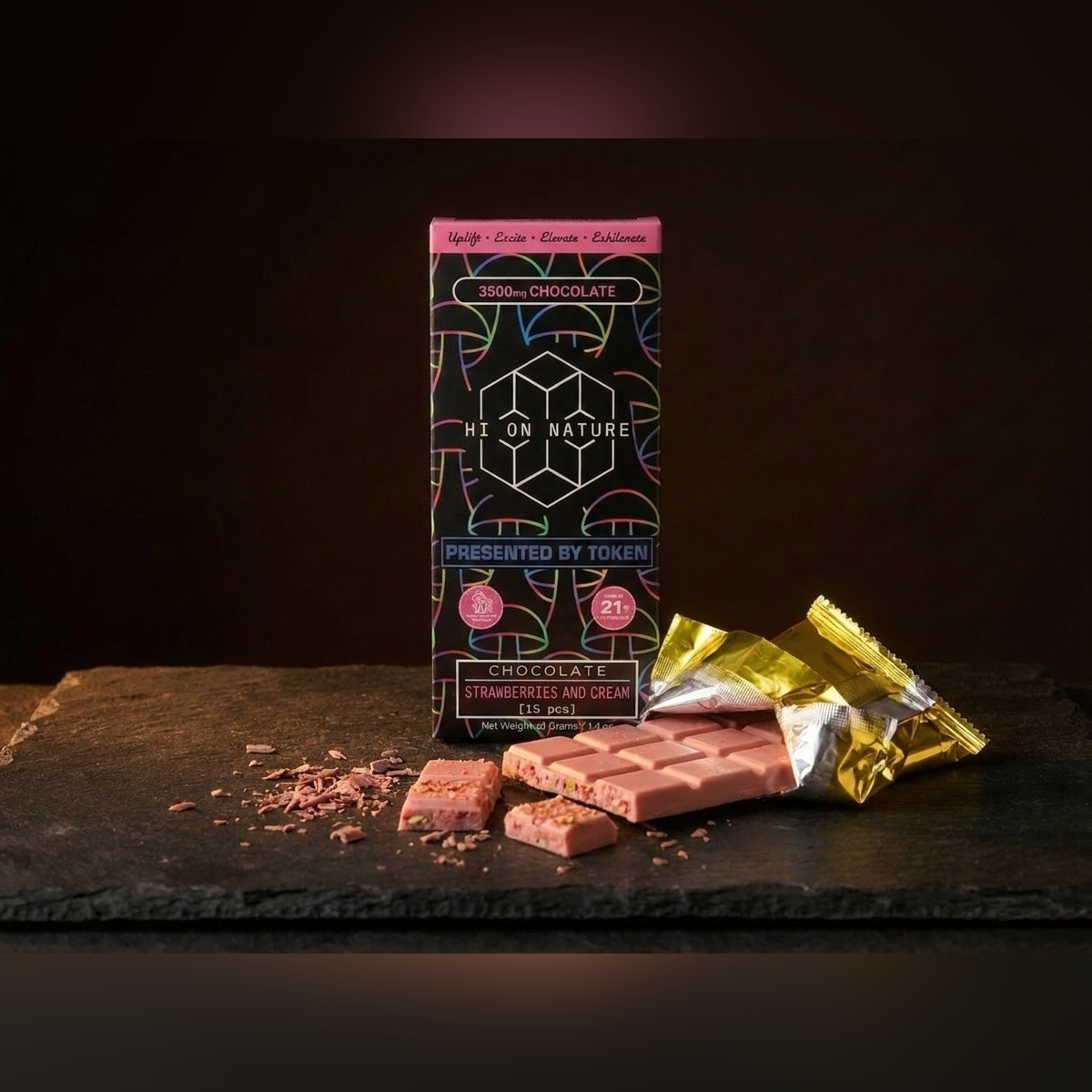Magic Mushroom *EXTRA STRENGTH* Chocolate Bars - 10 Flavors Best Sales Price - Gummies