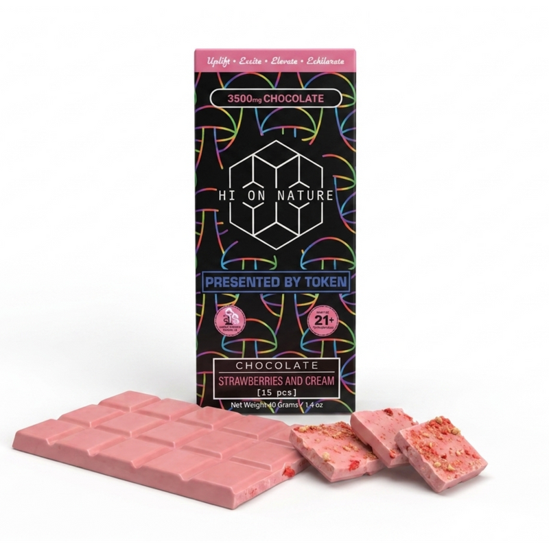 Magic Mushroom *EXTRA STRENGTH* Chocolate Bars - 10 Flavors Best Sales Price - Gummies