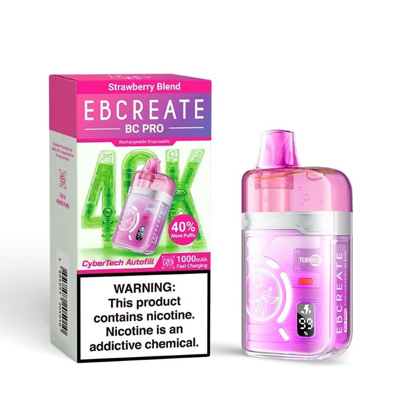 EBCREATE BC Pro 40K Disposable Vape 5% (40000 Puffs)