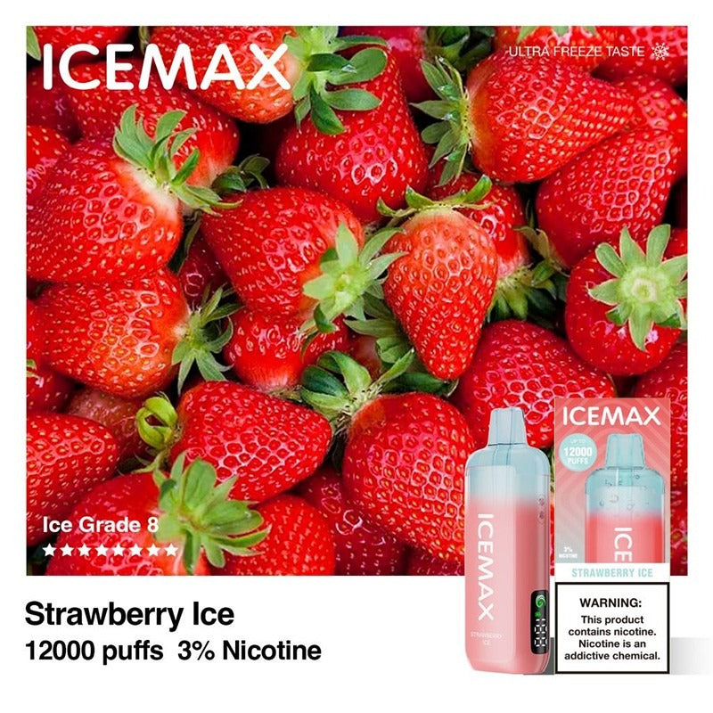 Icemax 12K Disposable Vape 3% 10ml (12000 Puffs)