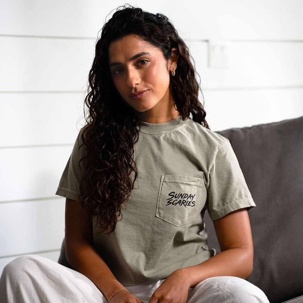 Sunday Scaries Pocket Tee