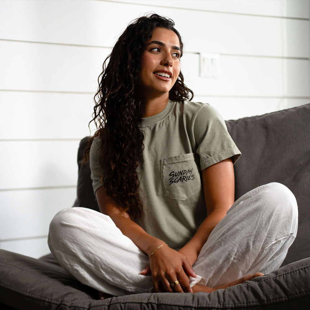 Sunday Scaries Pocket Tee