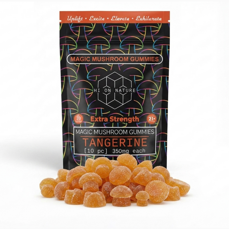 Hi on Nature Magic Mushroom * EXTRA STRENGTH Gummies * 10 Flavors Best Sales Price - Gummies