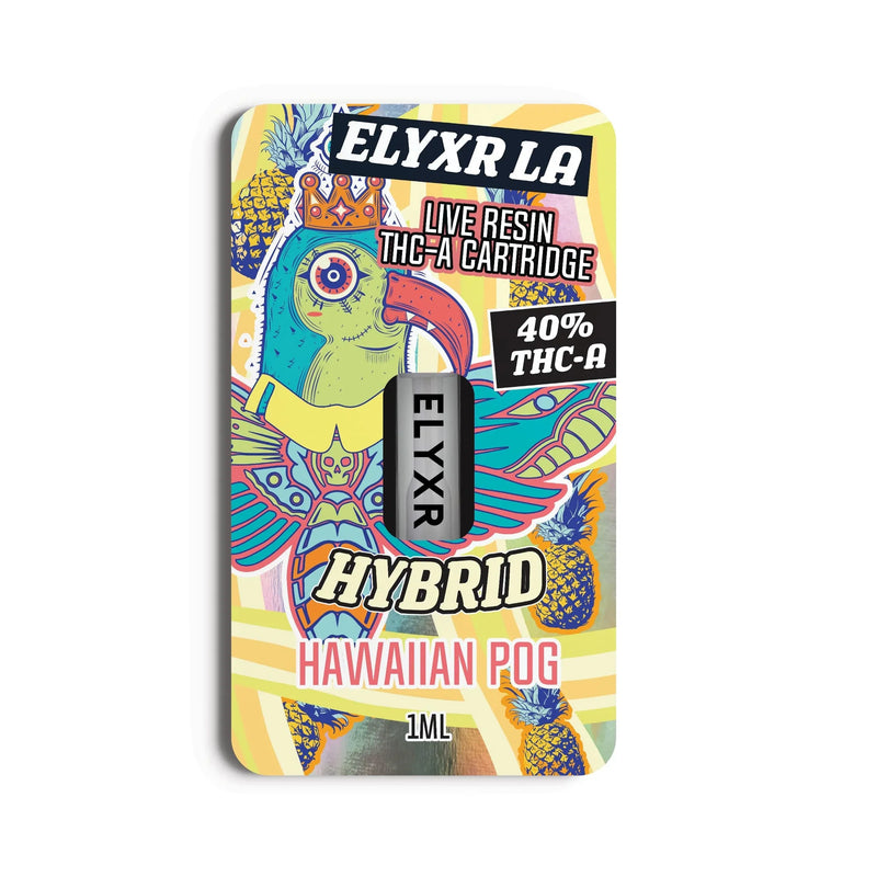 Elyxr Live Resin THCA Cartridge 1 Gram (1000mg) Best Sales Price - Vape Cartridges