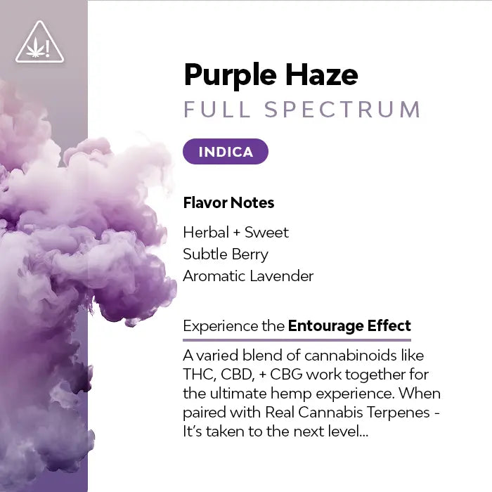 Purple Haze THC Vape Cartridge