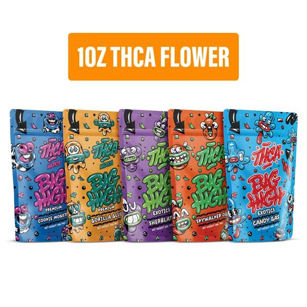 Big High THCA – Big High Flower – 1 Ounce