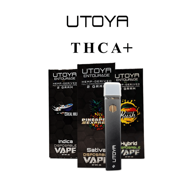 Utoya | THCA + Disposable Vape - 2g Best Sales Price - Vape Pens