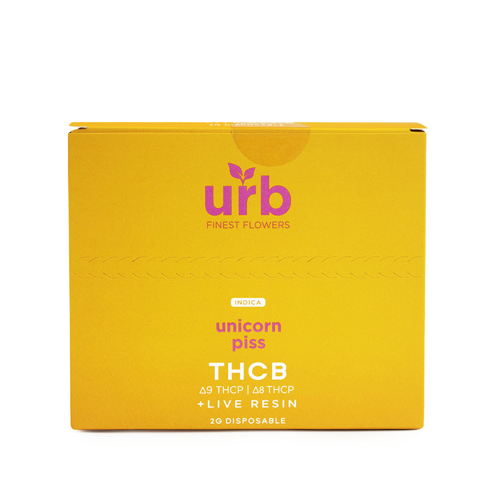 Urb Live Resin THCB Disposable 2g - 6ct Pack