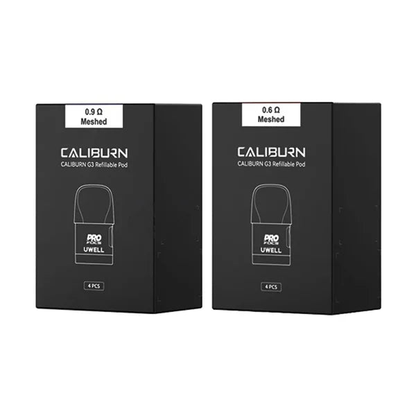 Uwell Caliburn G3 Replacement Pod (4 PCS) Best Sales Price - Pod System