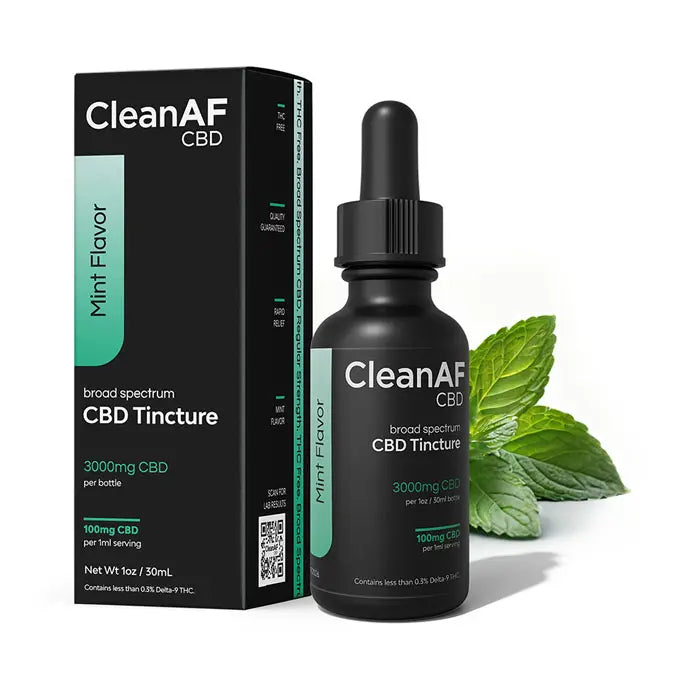 Mint Regular Strength CBD Tincture Best Sales Price - Tincture Oil