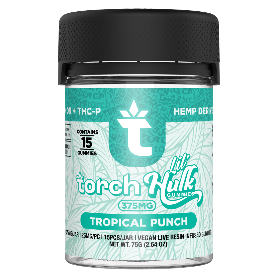 Torch Lil Hulk Gummies 375mg