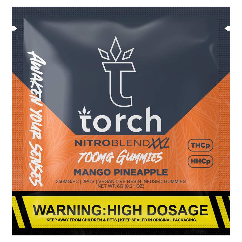 Torch Nitro Blend XXL Gummies 700mg | 2ct Best Sales Price - Gummies