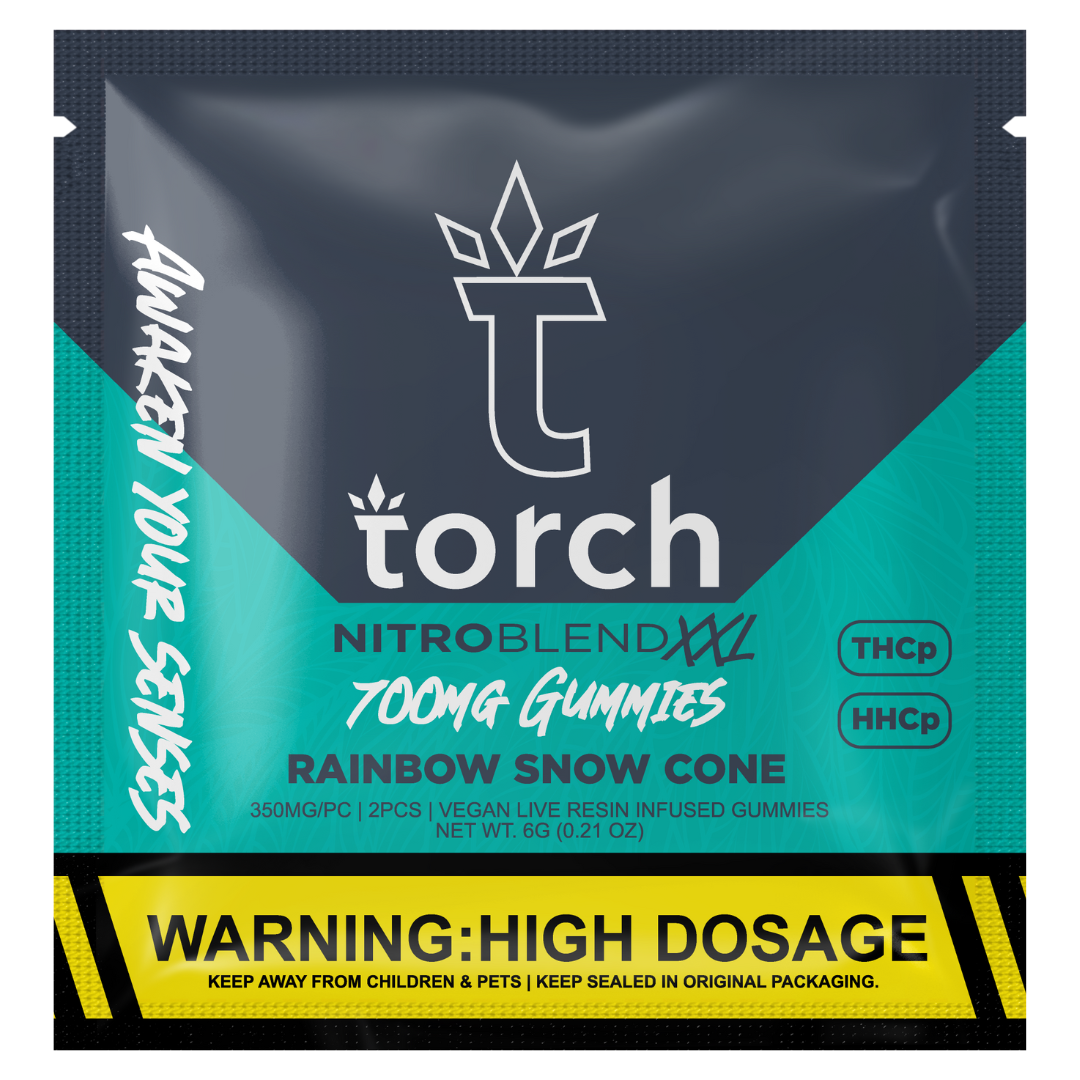 Torch Nitro Blend XXL Gummies 700mg | 2ct Best Sales Price - Gummies