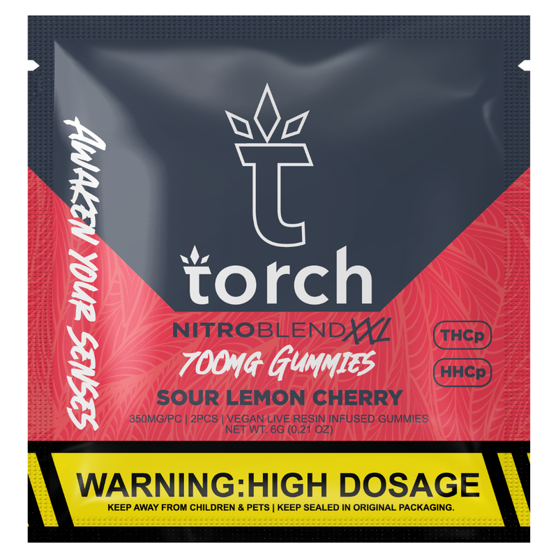 Torch Nitro Blend XXL Gummies 700mg | 2ct Best Sales Price - Gummies