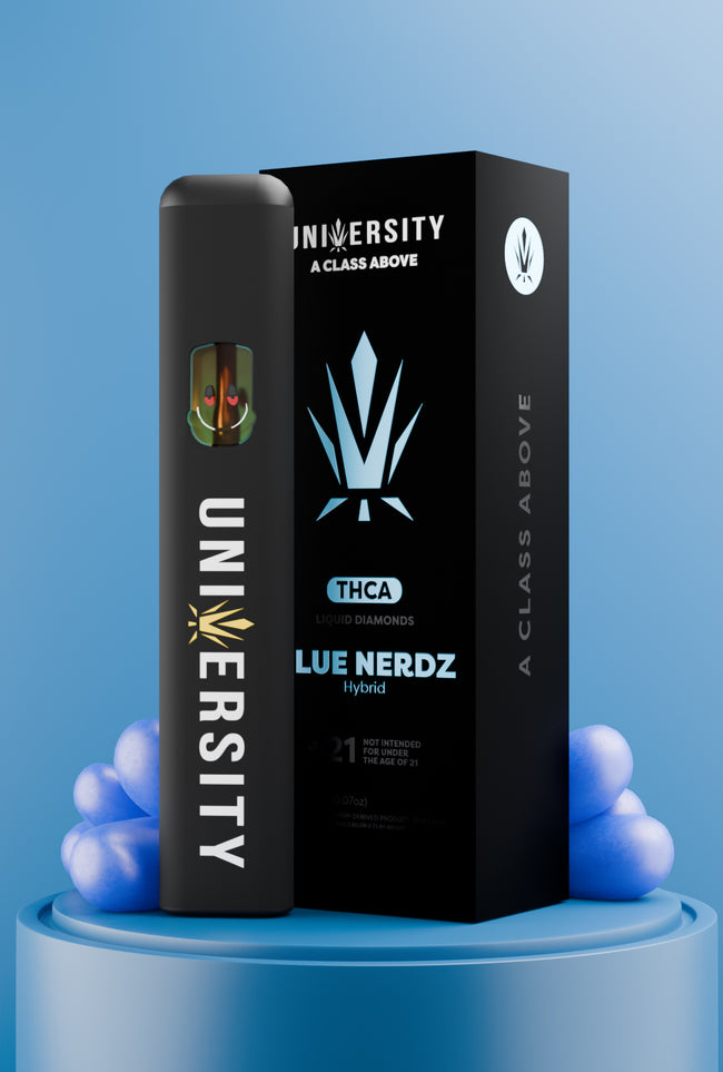 Blue Nerdz – THCA Liquid Diamonds Disposable Vape