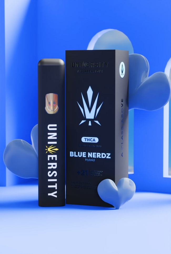 Blue Nerdz – THCA Liquid Diamonds Disposable Vape