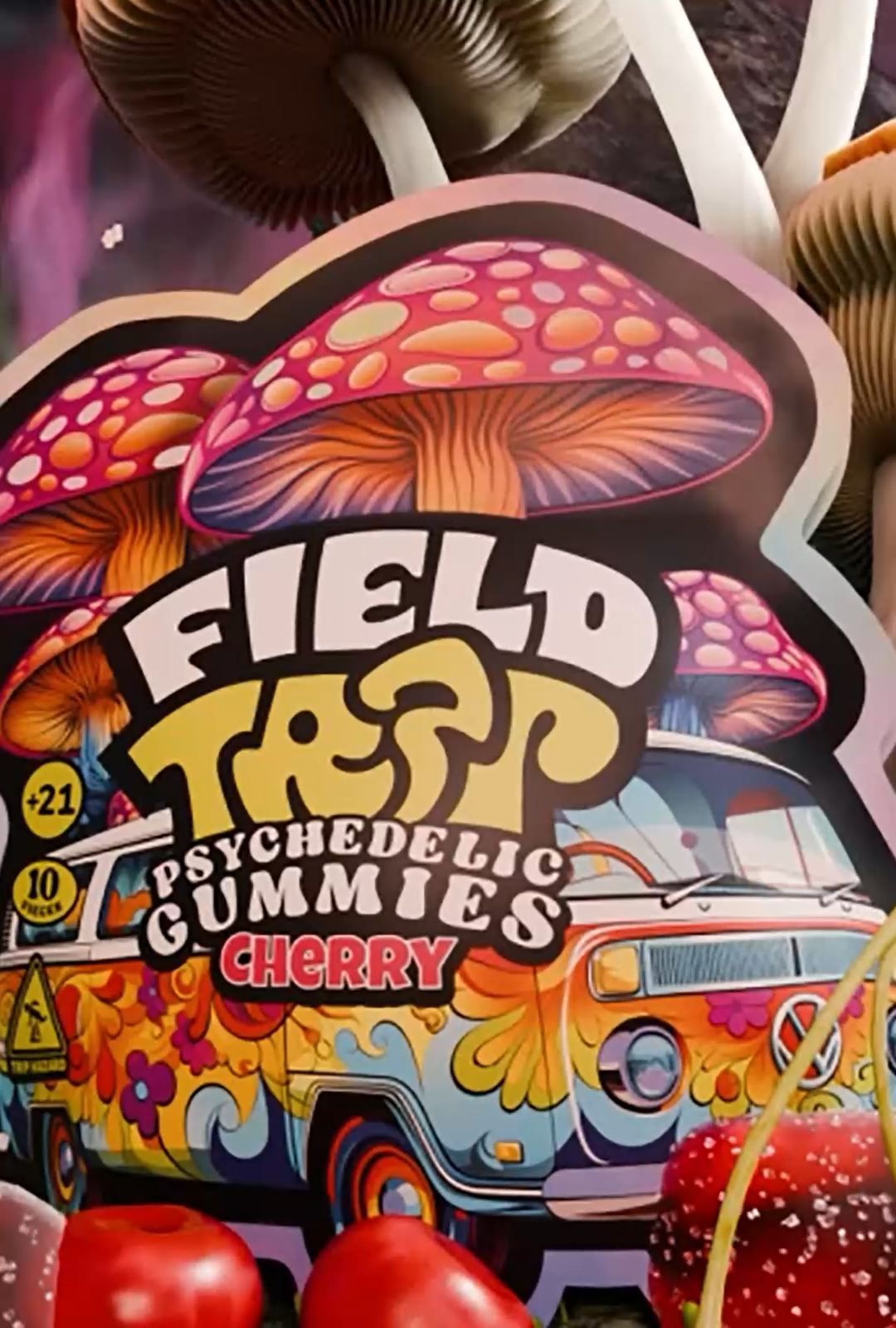 Cherry – Psychedelic Magic Mushroom Gummies