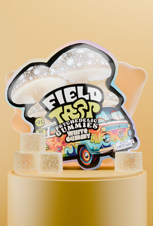 White Gummy – Psychedelic Magic Mushroom Gummies