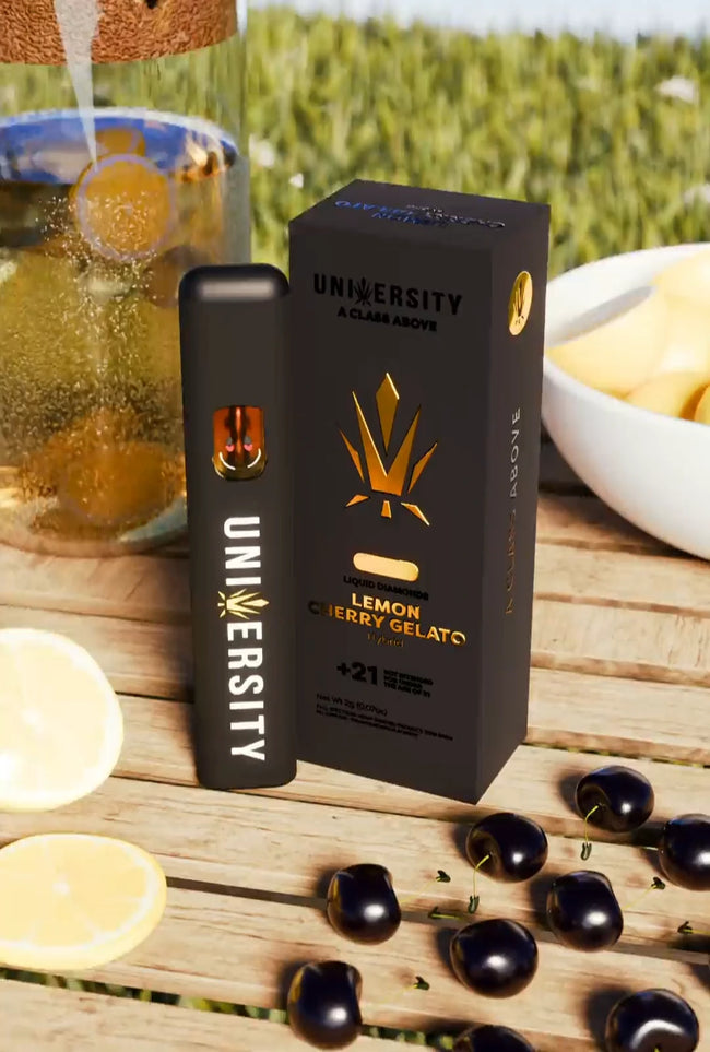 Lemon Cherry Gelato – THCA Liquid Diamonds Disposable Vape