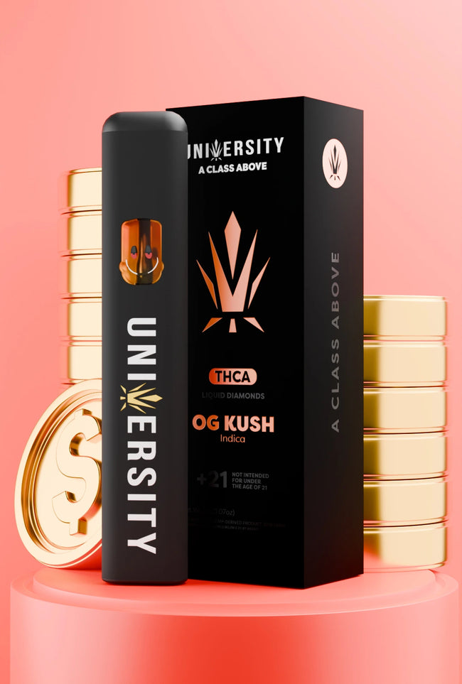 OG Kush – THCA Liquid Diamonds Disposable Vape