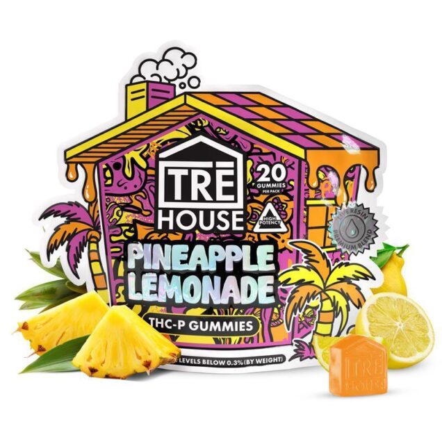 Tre House THC-P Gummies with HHC & Delta 8 THC