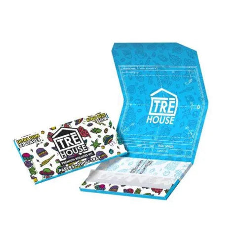 Tre House Rolling Kits – King-Size Slim – 32ct – 3pk Bundle