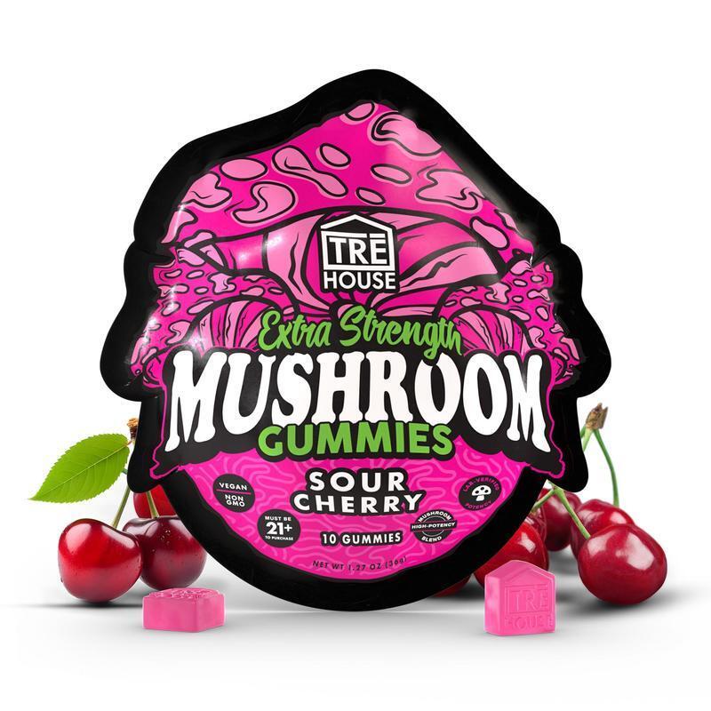 Mushroom Gummies Extra Strength- Trehouse