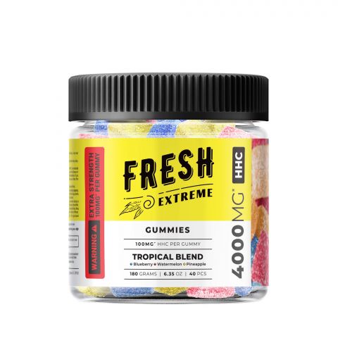 Tropical Blend Gummies - HHC - 4000MG - Fresh Extreme Best Sales Price - Gummies